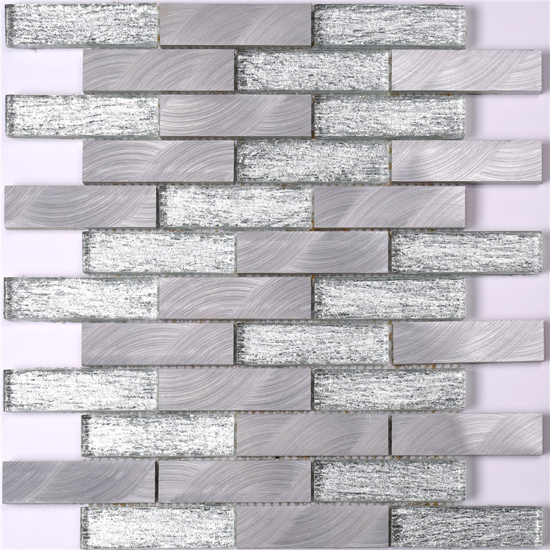 Bande de verre métallique Home / House / Home Depot Tile HLC130