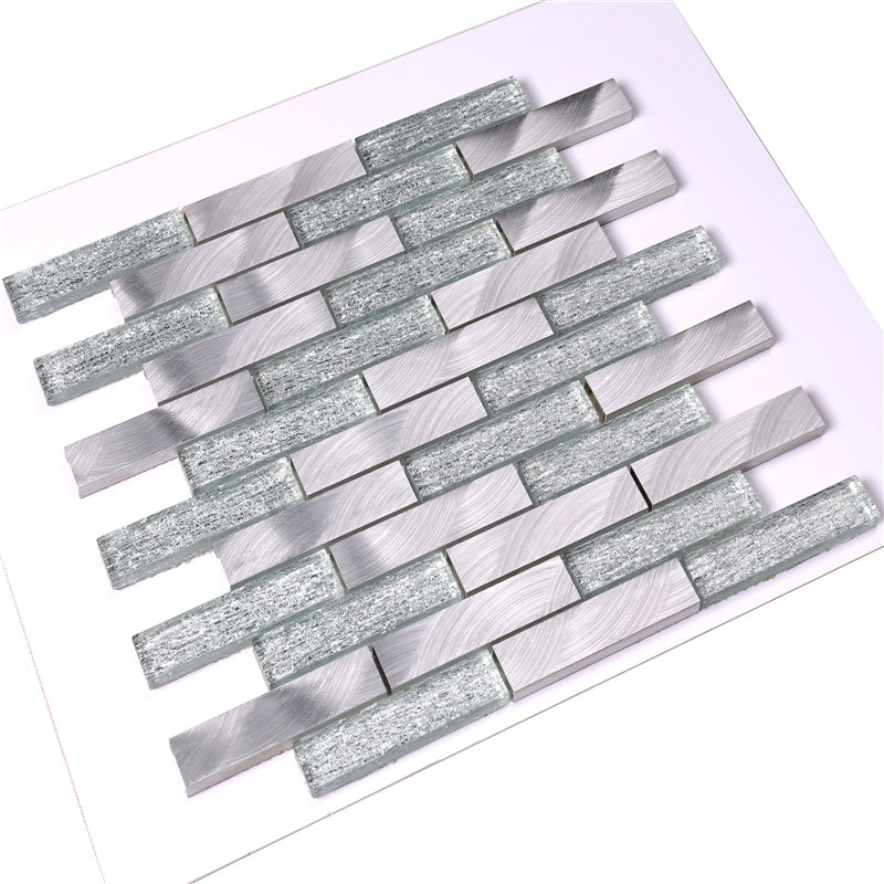 Bande de verre métallique Home / House / Home Depot Tile HLC130