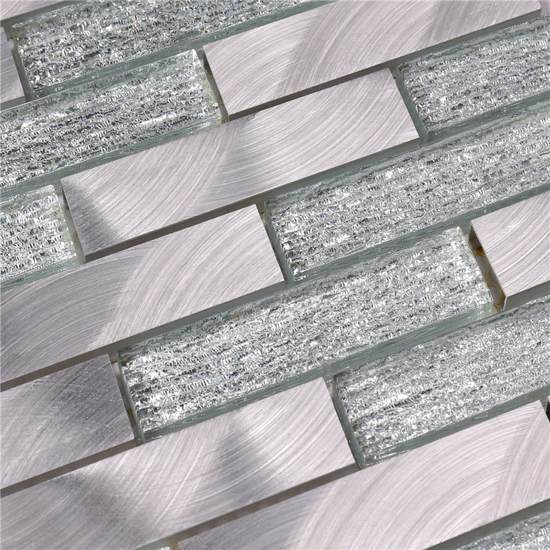 Bande de verre métallique Home / House / Home Depot Tile HLC130